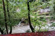 واحد در طبقه دوم ویلای لب رودخونه دردل جنگل اسالم