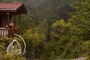 کلبه دوبلکس جکوزی دار دو خواب آسمان آبی در رامسر