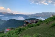 کلبه چوبی در ییلاقات اولسبلنگاه ماسال