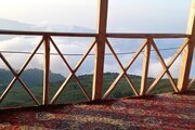 کلبه دوطبقه تکخواب تراس دار در بابل