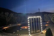 کلبه سوئیسی دوبلکس تکخواب در منجیل