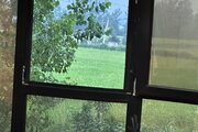 کلبه سوئیسی جکوزی دار دوخواب در سوادکوه | ویوی اتاق خواب اول