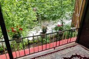 واحد جنگلی لب رودخانه در طبقه همکف ویلا در روستای شالما