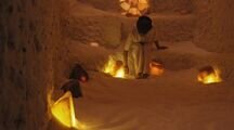 اتاق 4 تخته دراقامتگاه بوم‌گردی فیروزکوه
