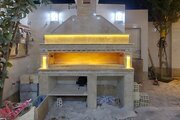 واحد مبله دوخواب در طبقه همکف ویلا ماسال