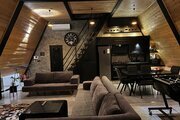 کلبه سوئیسی  دوبلکس استخردار تکخواب شاد  در خمام