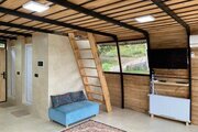 کلبه دوبلکس تکخواب جنگلی ماهور در سوادکوه