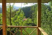 کلبه چوبی دوبلکس دوخواب جکوزی دار مسیر ییلاق در ماسال