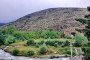 ویلا کنار رودخانه با ویو کوه و جنگل در مکا کلاردشت