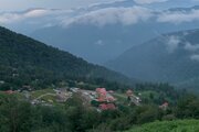 کلبه چوبی در ییلاقات اولسبلنگاه ماسال