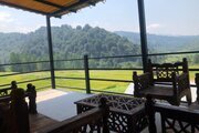 کلبه سوئیسی چوبی مبله دوخواب نسا در بابل