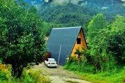 کلبه سوئیسی تکخواب ورس جکوزی دار در  شیرگاه
