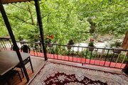 واحد جنگلی لب رودخانه در طبقه همکف ویلا در روستای شالما