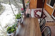واحد چوبی جنگلی لب رودخونه درماسال
