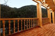 کلبه چوبی دوخواب مبله در اسالم