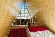 کلبه چوبی تکخواب بجکوزی گلستان مهر 1 در سرخرود
