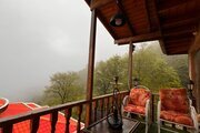 کلبه دوبلکس جکوزی دار دو خواب آسمان آبی در رامسر