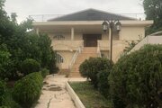 واحد دو خواب مبله طبقه همکف ویلا آفتاب در منجیل
