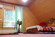 کلبه سوئیسی دوبلکس چوبی دوخواب در اسالم