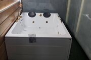 کلبه چوبی تکخواب جکوزی آرامش در سوادکوه