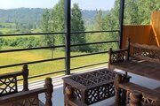 کلبه سوئیسی چوبی مبله دوخواب نسا در بابل