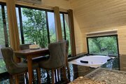 کلبه سوئیسی دوبلکس مرس جکوزی دار در شیرگاه