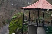 ویلا دو خواب جنگلی باغ صفارود جاده جواهرده | آلاچیق و مسیر پیاده روی اختصاصی باغ صفارود 