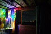 کلبه سوئیسی دوبلکس تکخواب چوبین سبز در نشتارود