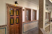 اتاق3 دراقامتگاه بومگردی در نطنز | ایوان اقامتگاه و اتاق دبل شماره سه