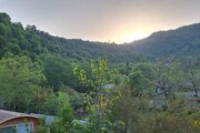 کلبه چوبی استخردار در طاسکوه