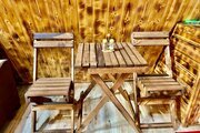 کلبه سوئیسی مبله تکخواب آریا من در تنکابن