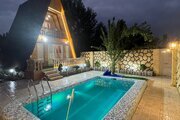 کلبه سوئیسی استخردار دوبلکس تکخواب در بابل