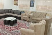 واحد مبله دوخواب در طبقه همکف ویلا در رامسر