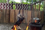 کلبه چوبی مبله افرا در لاهیجان