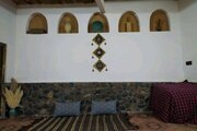 اتاق بهارنارنج دراقامتگاه بوم گردی برزک کاشان