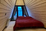 کلبه سوئیسی دوبلکس تکخواب چوبینه در مرزن آباد