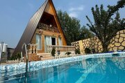 کلبه سوئیسی استخردار دوبلکس تکخواب در بابل