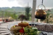 واحد تک خواب بارانا در طبقه دوم ویلا شیرگاه