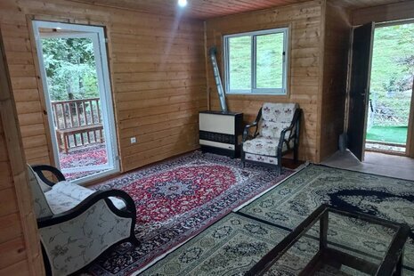 کلبه چوبی سه خواب دموکرات دو طبقه در ماسال