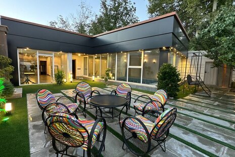 ویلا استخردار مبله دوخواب مدرن پارامیس در شهریار