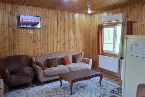 ویلا چوبی دوخواب طبقه دوم در ماسال