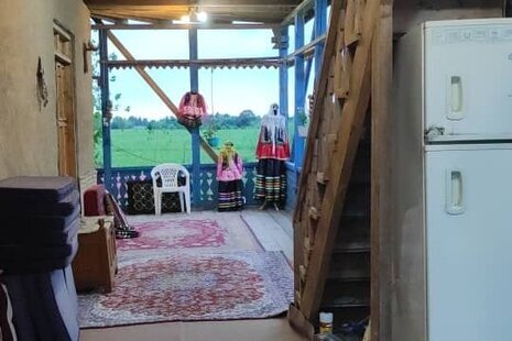 اتاق 5نفره در اقامتگاه بومگردی خمام