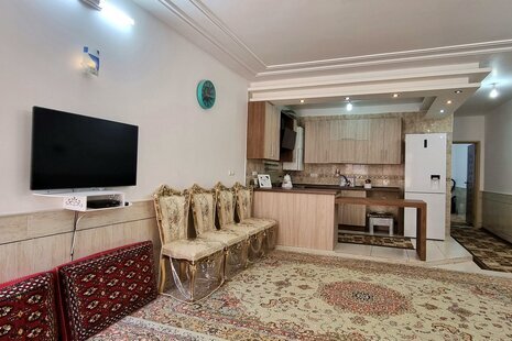 آپارتمان مبله تک خواب زیر همکف در کاشان