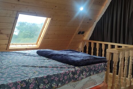 کلبه سوئیسی دوبلکس سه خواب باغ کیوی در رحیم آباد