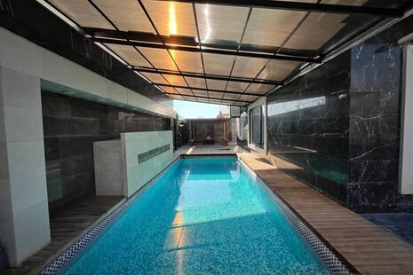 ویلا مدرن استخردار 2 خواب رز در شهریار