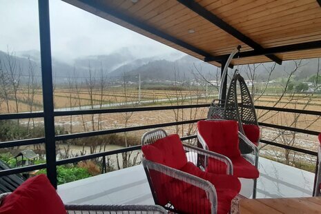 کلبه سوئیسی دوبلکس مبله دوخواب در ماسال