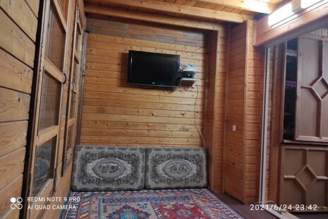 کلبه چوبی دوخواب در قائم شهر