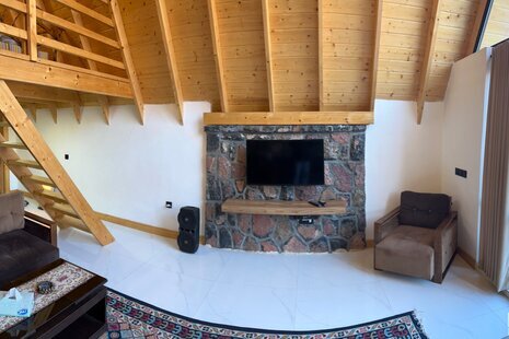 کلبه سوئیسی مبله دوبلکس تک خواب در نوشهر