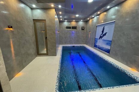 ویلای دو خواب استخردار ساحلی نوساز در محمودآباد