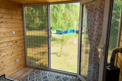 کلبه چوبی 9 متری طبقه اول در ماسال